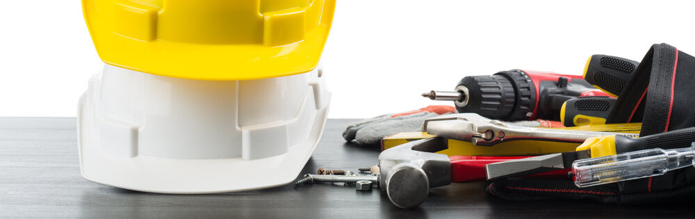 Tools and equipment laid out for a restoration job