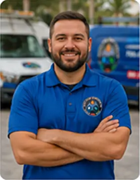 Headshot of Alex a Rapid Response Restoration team member