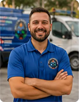 Headshot of Brian a Rapid Response Restoration team member
