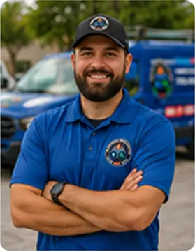 Headshot of Carlos a Rapid Response Restoration team member