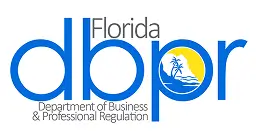 Florida Department of Business and Professional Regulation license badge
